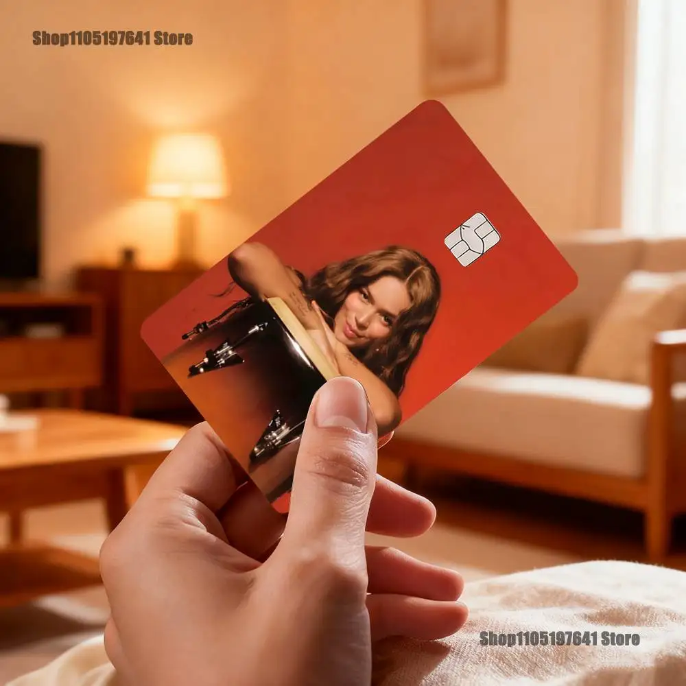 K-KaRol G Tropicoqueta Card Stickers Credit Visa Debit Bank Charge Card Bus Metro Waterproof Sticker