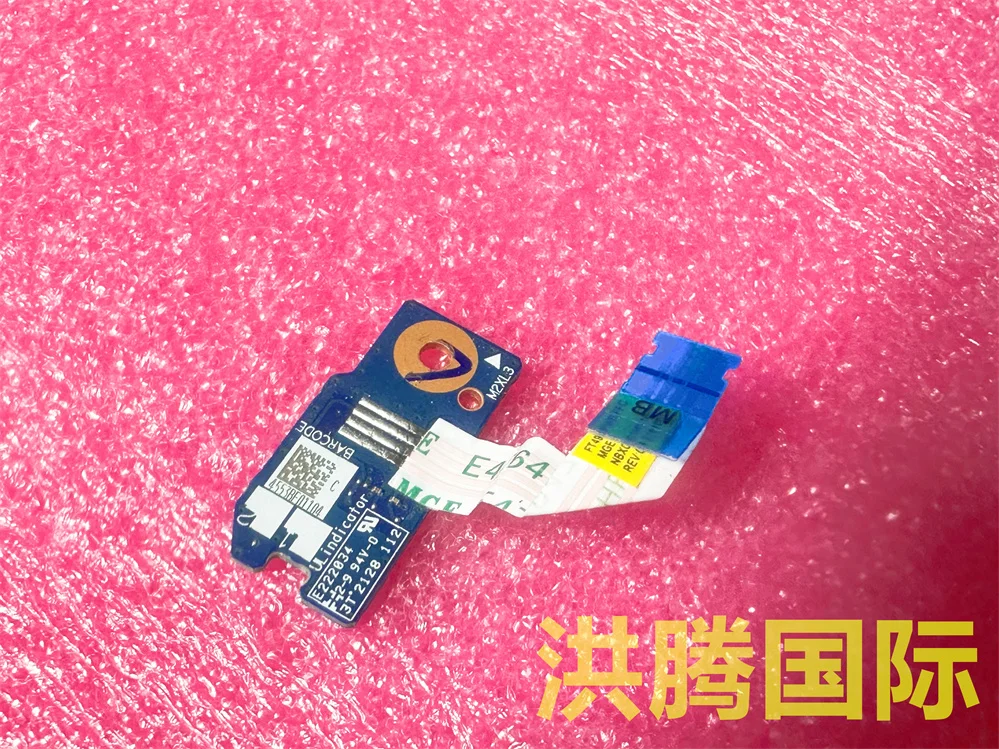 FOR Lenovo ThinkPad P14s Gen 2 Power Button Board w/ Cable NS-C802 TEST OK