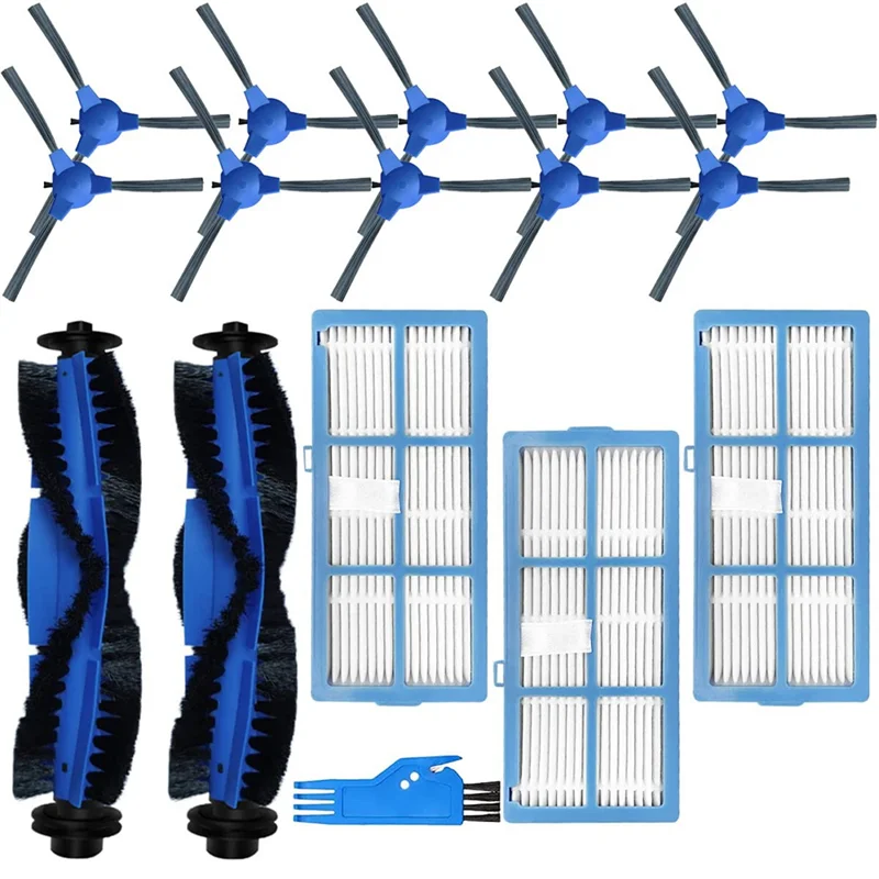 

N10R-Replacement Parts Roller Brush Side Brush HEPA Filters For Proscenic 850T Robotic Vacuum Cleaner Accessories