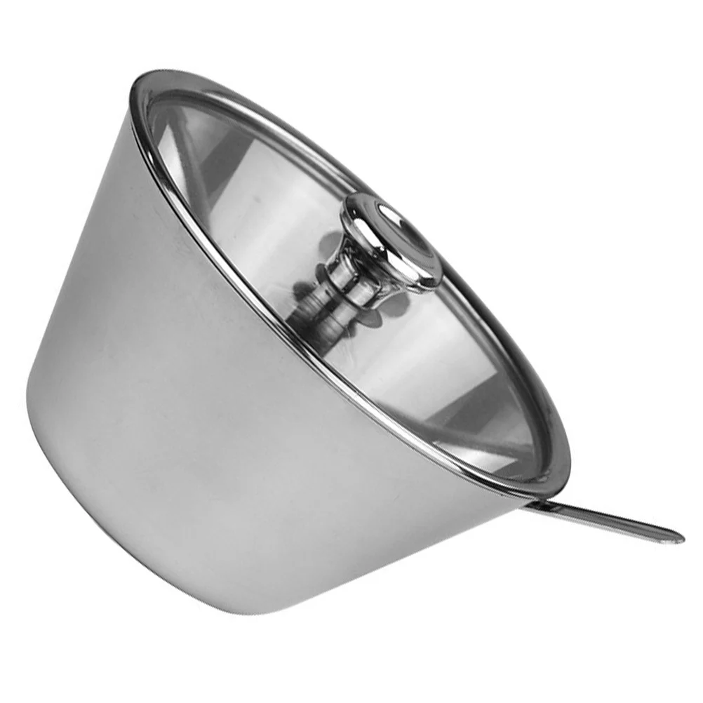 

1Pcs Stainless Steel Kitchen Seasoning Jar 250ml Visual Cover Multi-Purpose Spice Storage Can Seasoning Pot