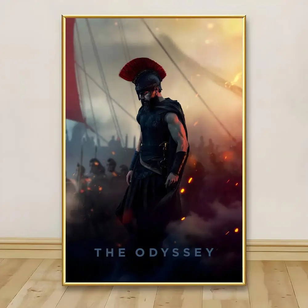 Movie T-The Odyssey Painting Calligraphy Canvas Painting Art For Bathroom, Living Room Home Wall Decor Picture