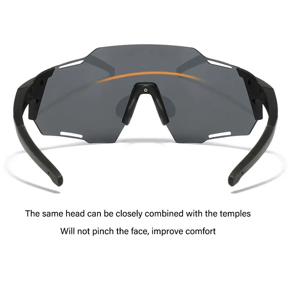 Trendy UV Protection Sports Sunglasses ATV MTB BMX Windproof Sports Glasses Off-Road Motorcycle Bike Eyewear for Women & Men