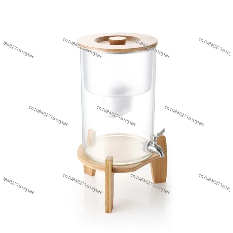 8L Glass Alkaline Water Filter Tap Water Filter Purifier