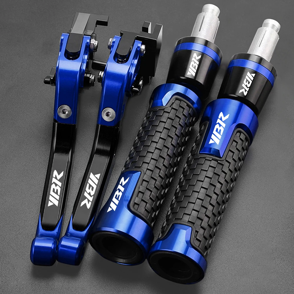 

For yamaha YBR125 YBR250 YBR 125 250 2005-2014 2013 2012 Motorcycle Accessories Adjustable Brake Clutch Levers Handlebar grips