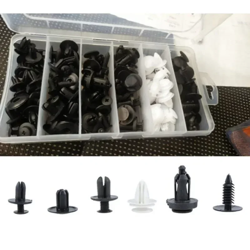 100pc Car Retainer Pin Rivet Bumper Fastener Accessories for BMW 1 3 4 5 7 Series X1 X3 X4 X5 X6 E39 E46 E53 E60 E90 F15 F30 F35