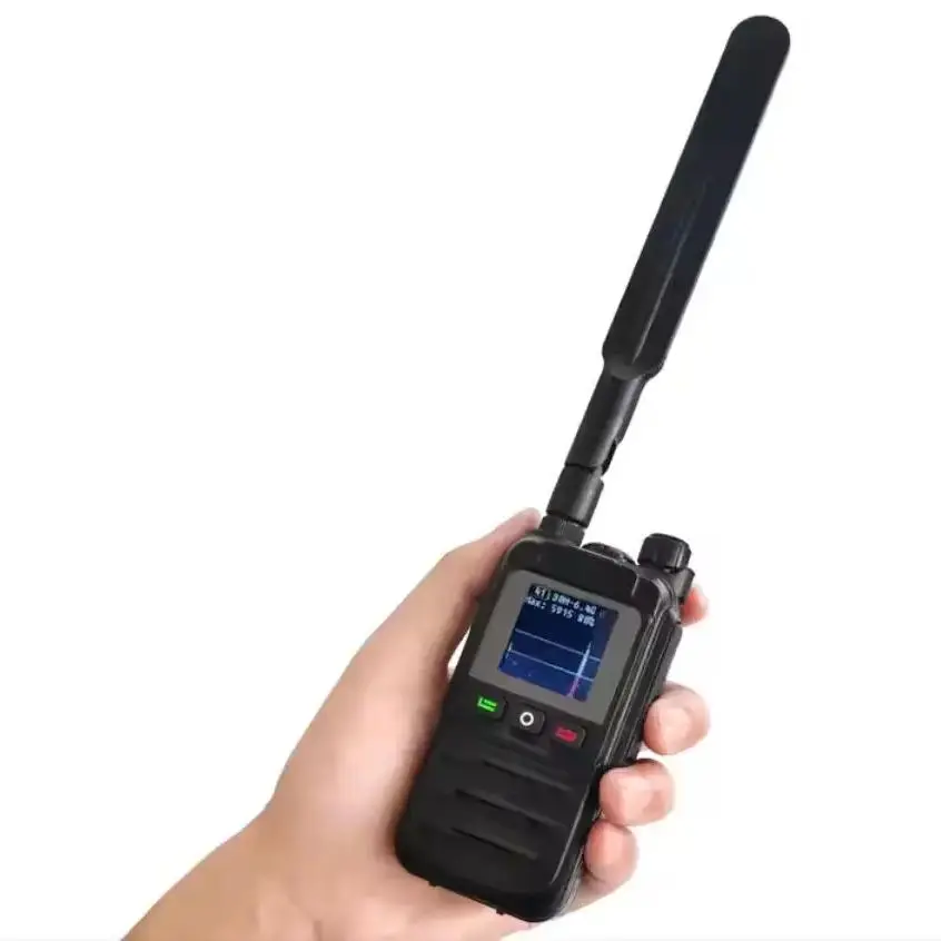 Détecteur de Drone de fréquence 30MHz-6400MHz, Support d'alarme de Drone portable russe et anglais pour contrôleur de vol de Drone FPV, voitures RC