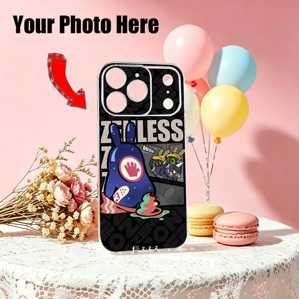 

Game ZZZ Zenless Z-Zone Zero Phone Case For iPhone 17 16 15 14 13 12 Mini Pro Max Plus Transparent Cover