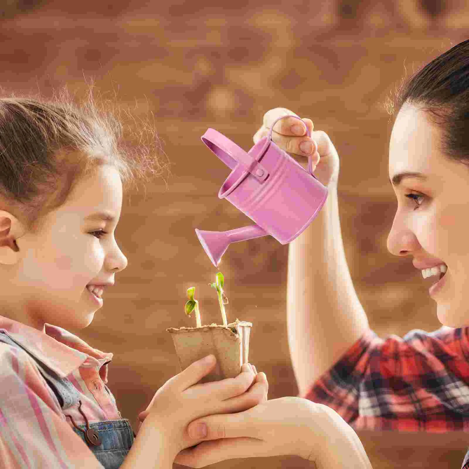 5 Pcs Indoor Plant Pots Watering Can with Long Mouth for Plants Home Small Child