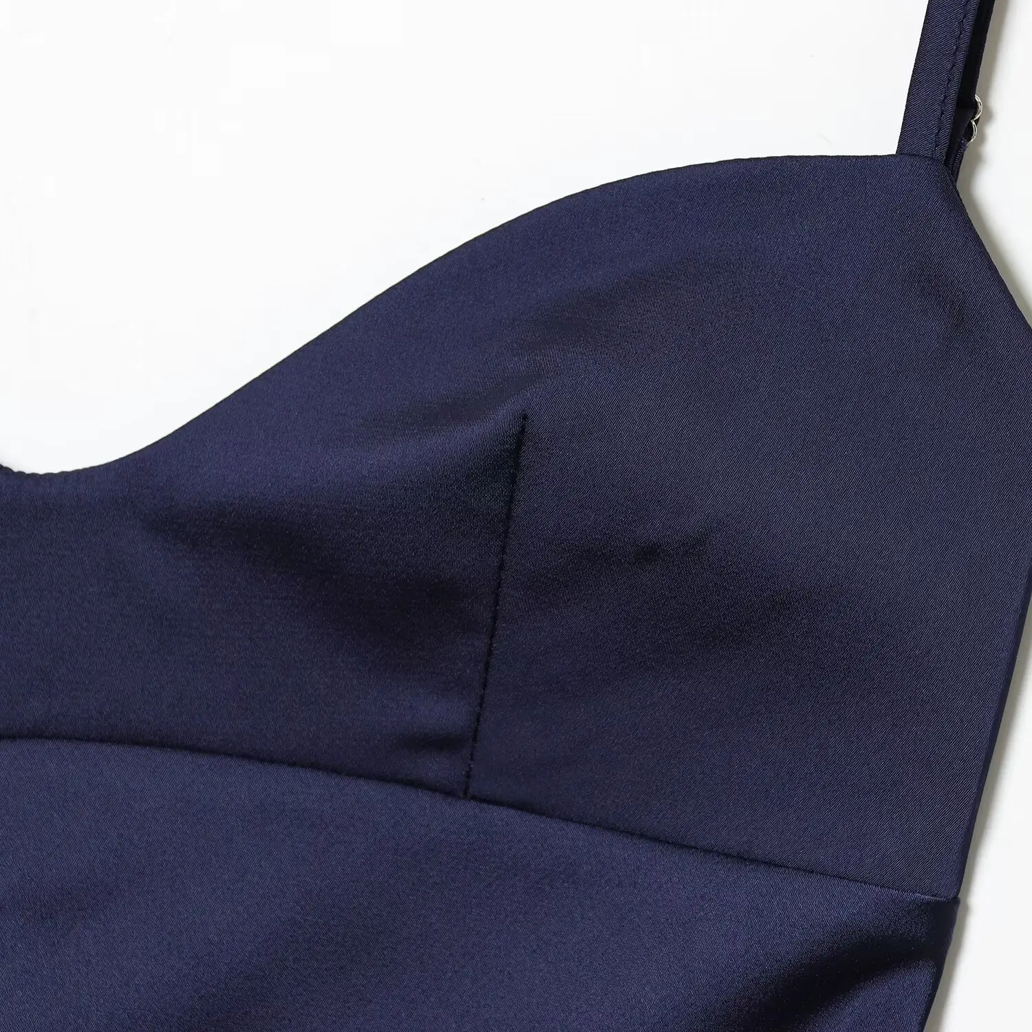 Asymetryczna spódnica damska z koronkowym wykończeniem, imitująca jedwab, w stylu Dr. Ele, nowa kolekcja jesienna, prosta, o kroju tuby, do noszenia na co dzień.