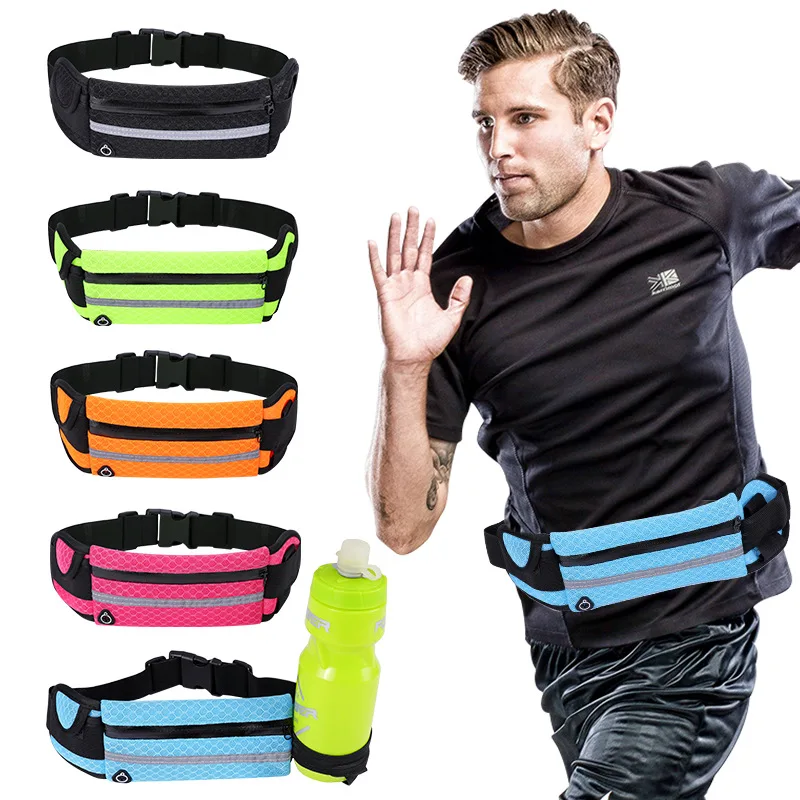 

Running sports waist bag outdoor anti-theft close-fitting invisible breathable men's and women's marathon belt mobile phone bag