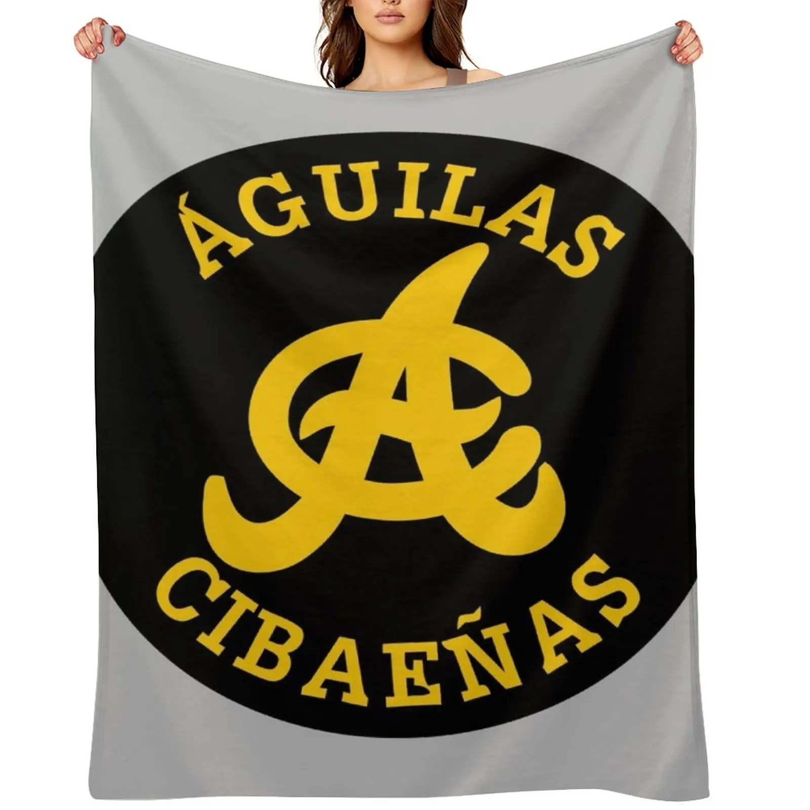 

Aguilas Cibaeas Jersey Throw Blanket Giant Sofa Baby cosplay anime Polar Blankets