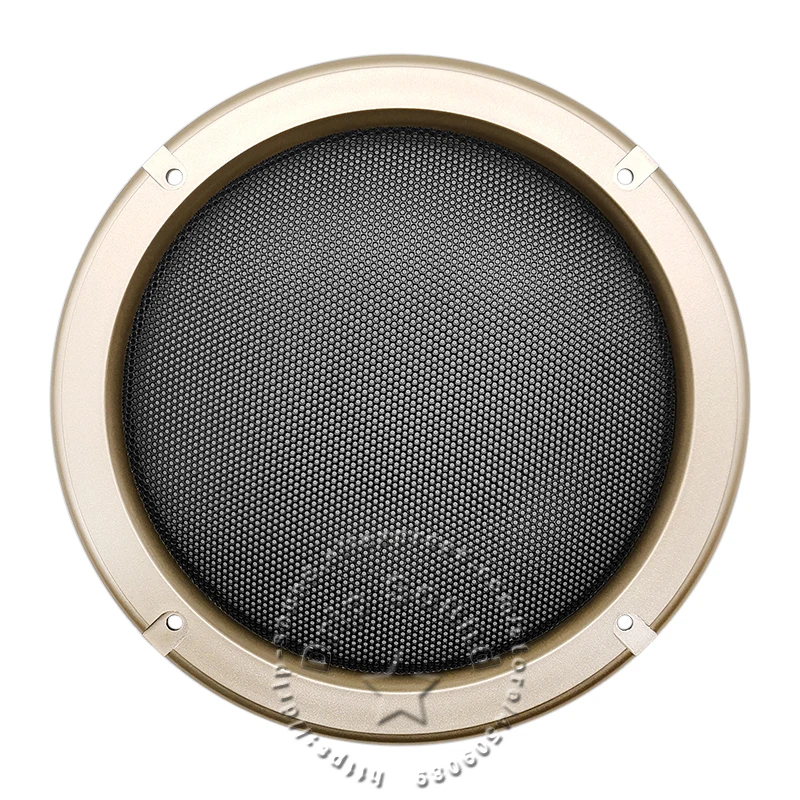 ل 2 "/4"/5 "/6.5"/8 "/10" بوصة المتكلم تحويل صافي غطاء الصوت الزخرفية دائرة شبكة معدنية مصبغة حماية 1E