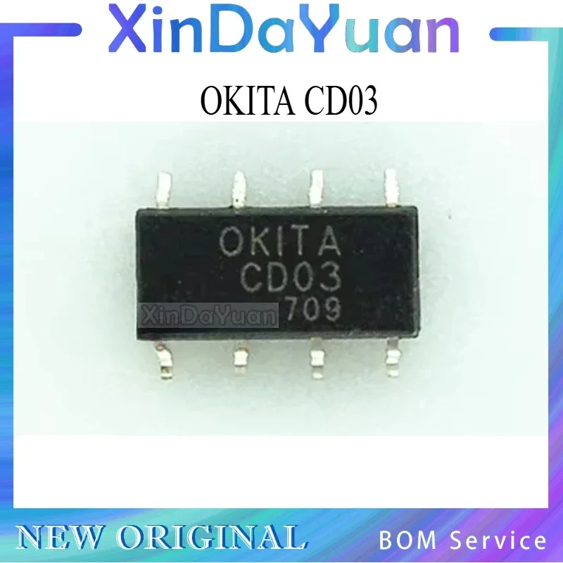 

5 pcs OKITA CD03 SOP-8 CD03 OKITA okitacd03