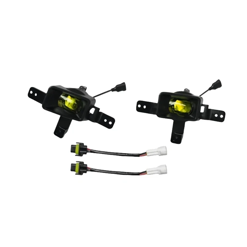 مصباح ضباب ذهبي عالي السطوع LED تلقائي مناسب لمعادلة BYD ليوبارد 8 2024 2025 مصباح ضباب عالي ومنخفض الشعاع