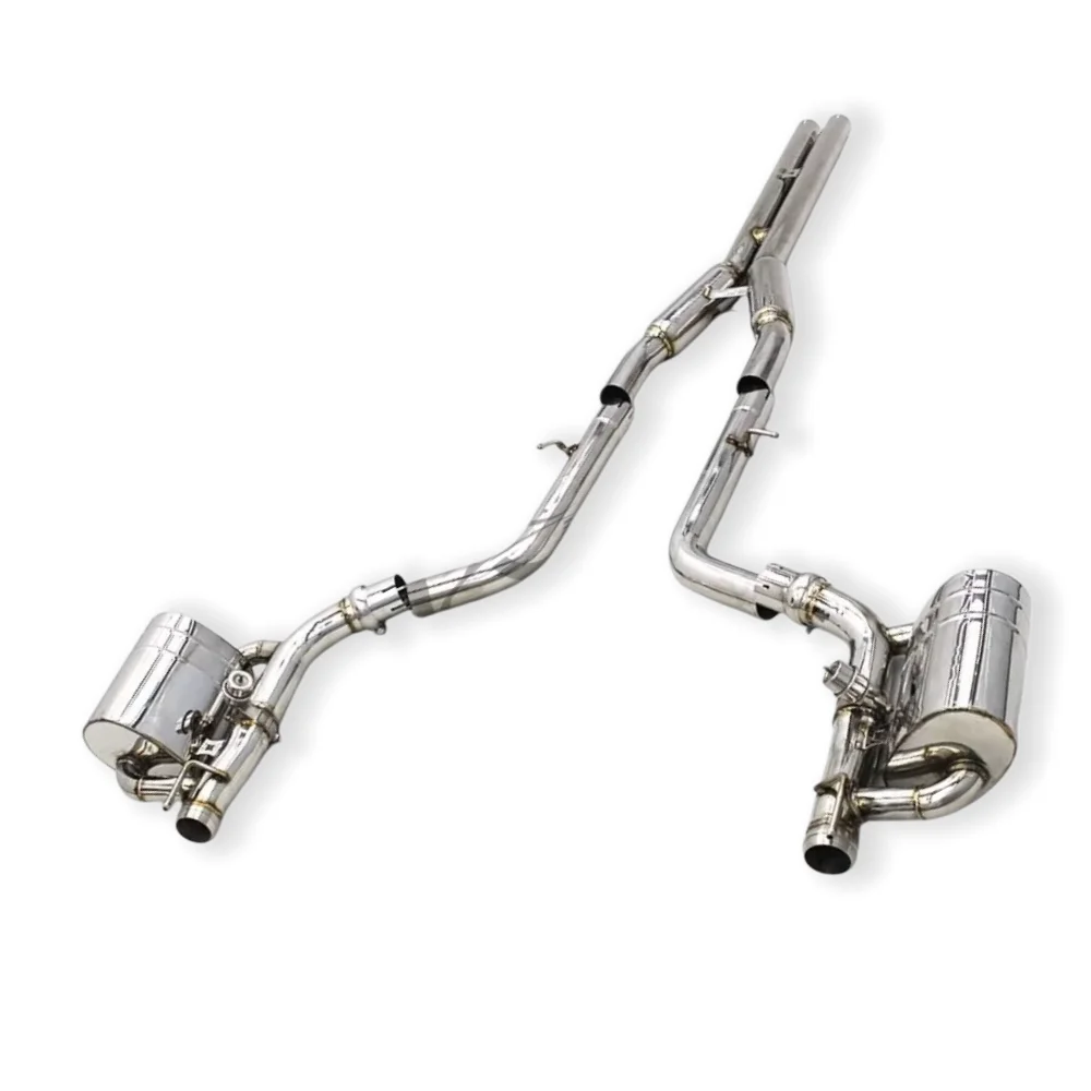 

Valve exhaust catback for Dodge Challenger SRT Hellcat 6.2L 2016-2024 stainless steel exhaust pipe muffler car sound retrofit