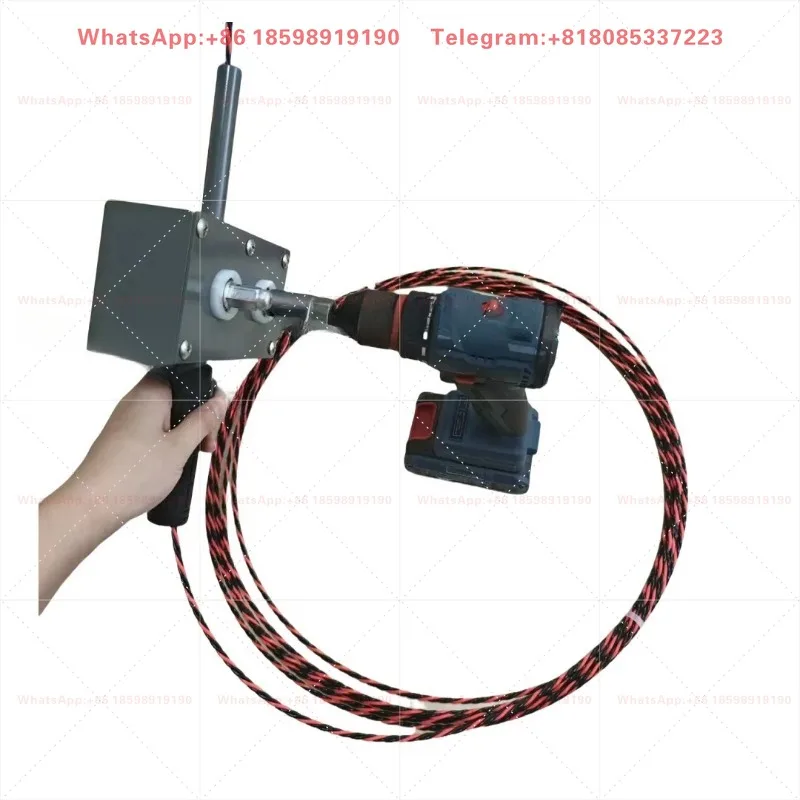 Threading Convenience Machine Steel Threading Machine Convenience Pulling Puller Electric Cable Puller Fish Tape Wire Puller