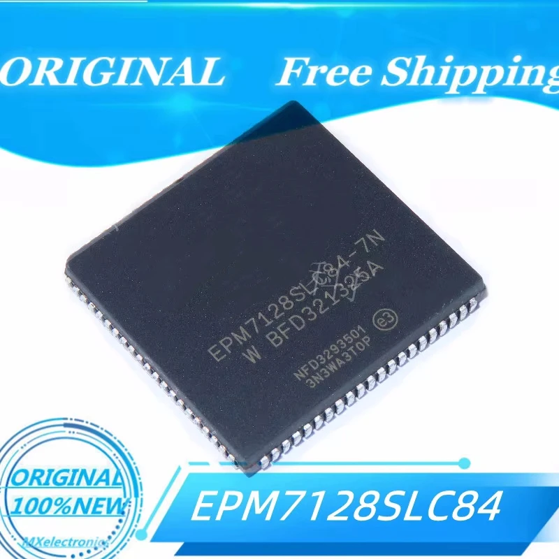 5PCS/LOT 100%NEW EPM7128SLC84-15 EPM7128SLC84 EPM7128 PLCC84