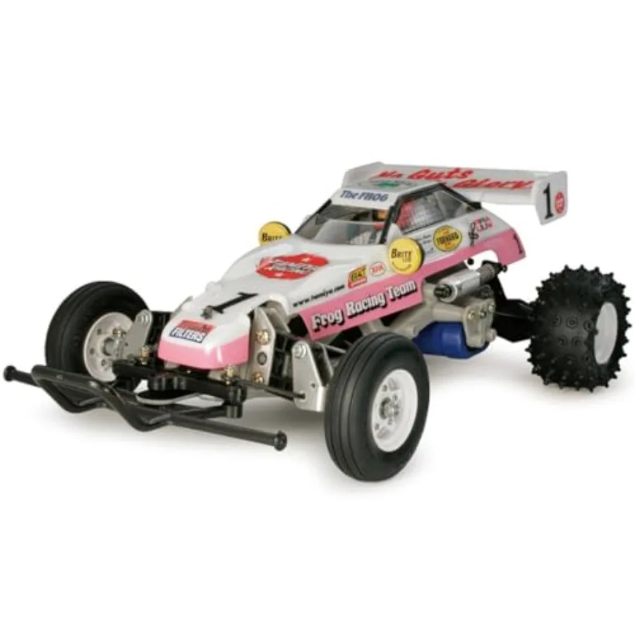

110 Frog Off-Road Kit TAM58354A 1/10 Scale RC Car Electronic Kit with Off-Road Cbility Black Plastic Body Durable Design for Ou