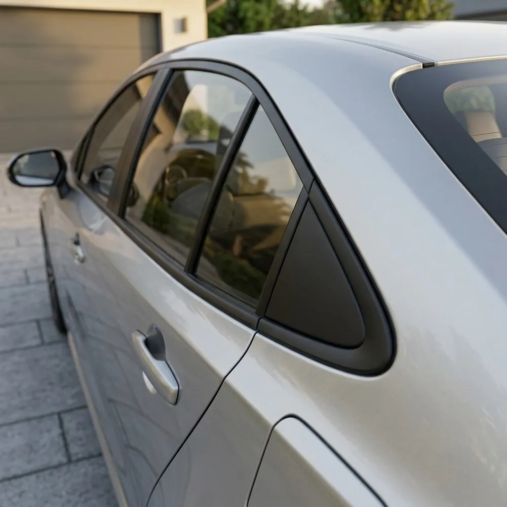 OEM Style Rear Window Triangle Plate for Toyota For Corolla 2019 to 2024 Includes Two Pieces 6250502130 6250502150