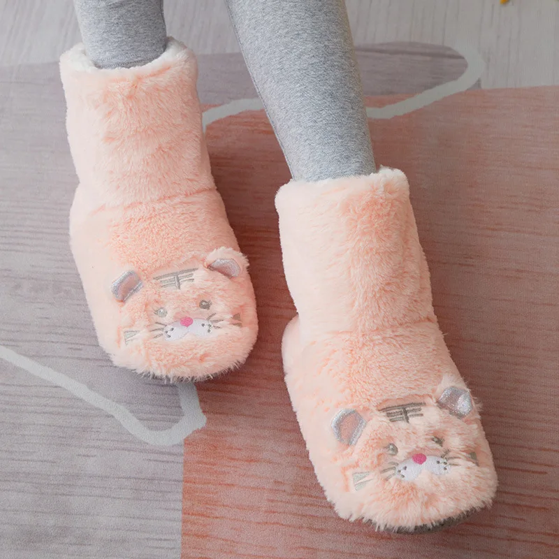 Winter Children Floor Socks Baby Indoor Walking Socks Plush Thickened Baby Anti Slip Shoes Boys Girls Warm Kids Leg Warmers