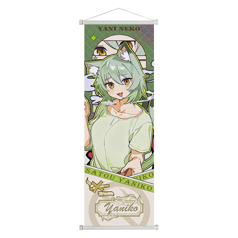 VIKAMA Alien Stage Wall Scroll Hanging Anime Tapestry Wall Hanging Bedroom Esports Room Home Decoration Gifts