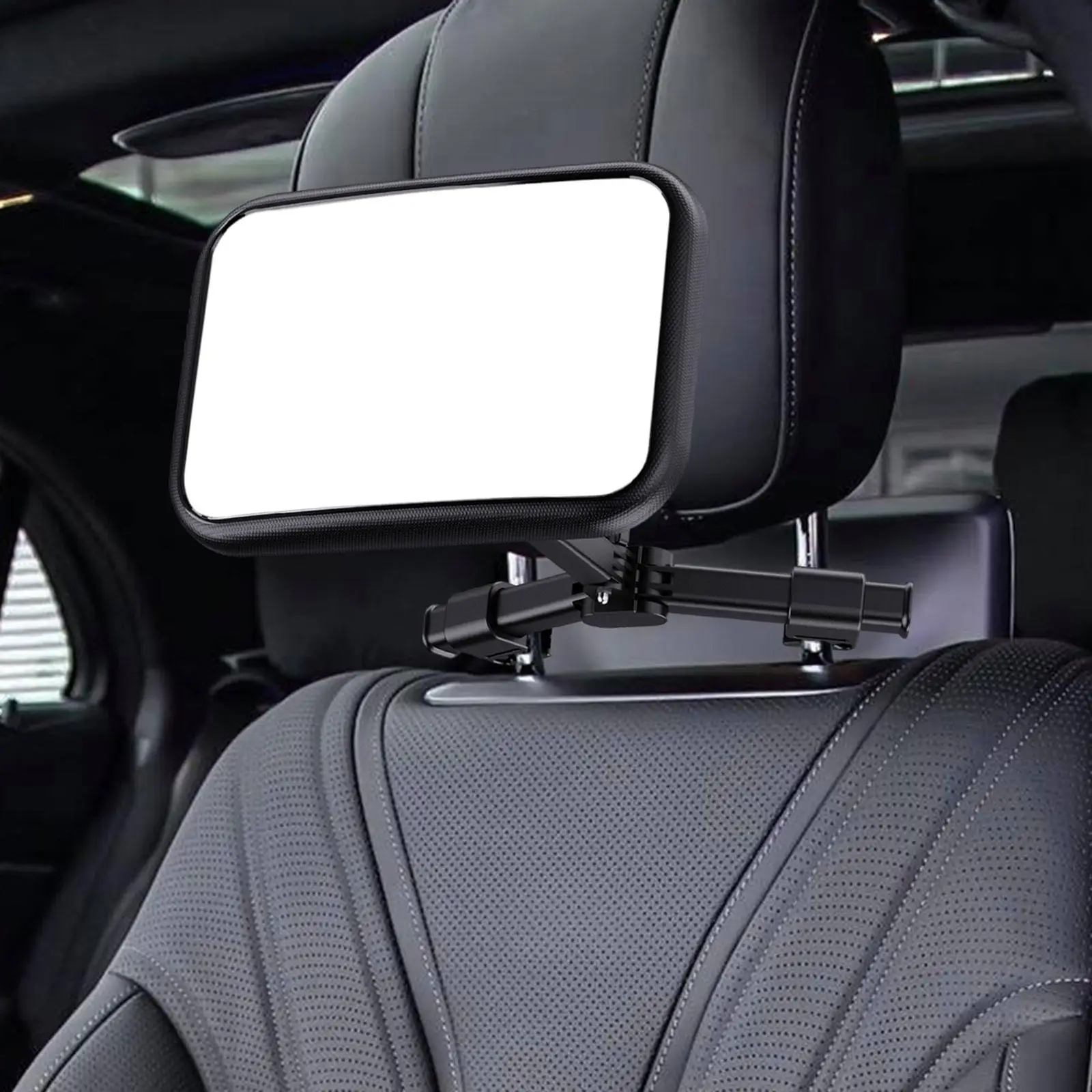 Rear Facing Infant Car Mirror Aluminum Alloy Secure Installation Wide View for Baby Car Seats