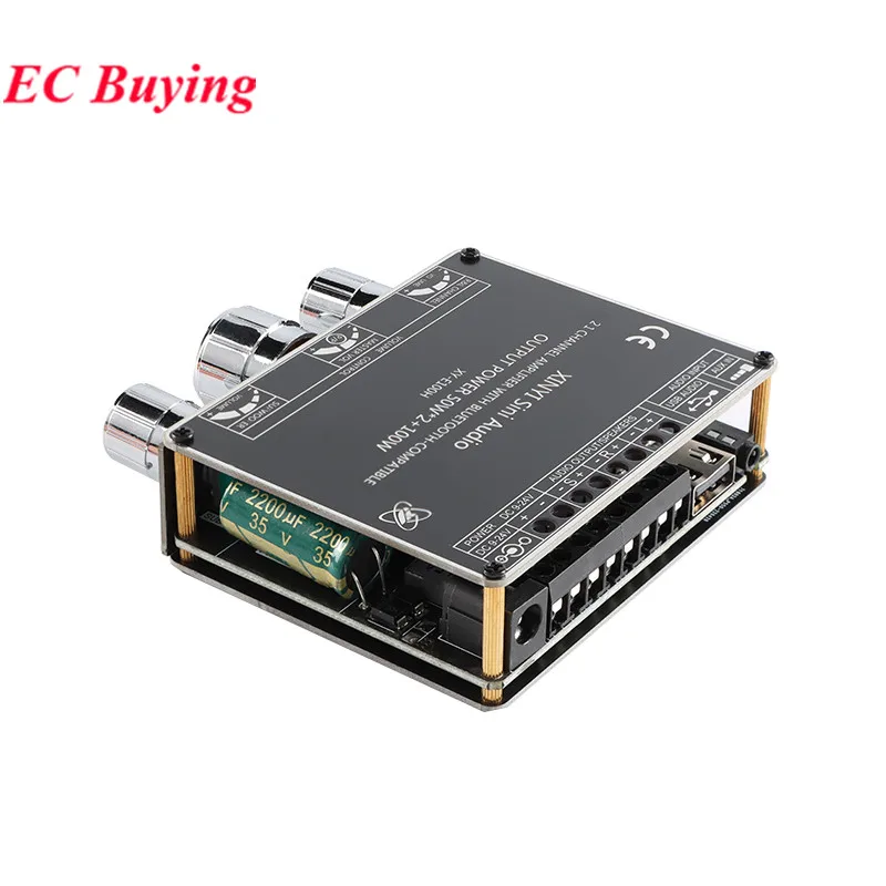 بلوتوث مكبر للصوت المجلس مع App التحكم ، ثنائي القناة ، متوافق 5.1 ، AUX ، U القرص ، USB بطاقة الصوت ، XY-E100H ، 50 واط x 2 ، 100 واط ، 2.1 ، TPA3116D2 #3