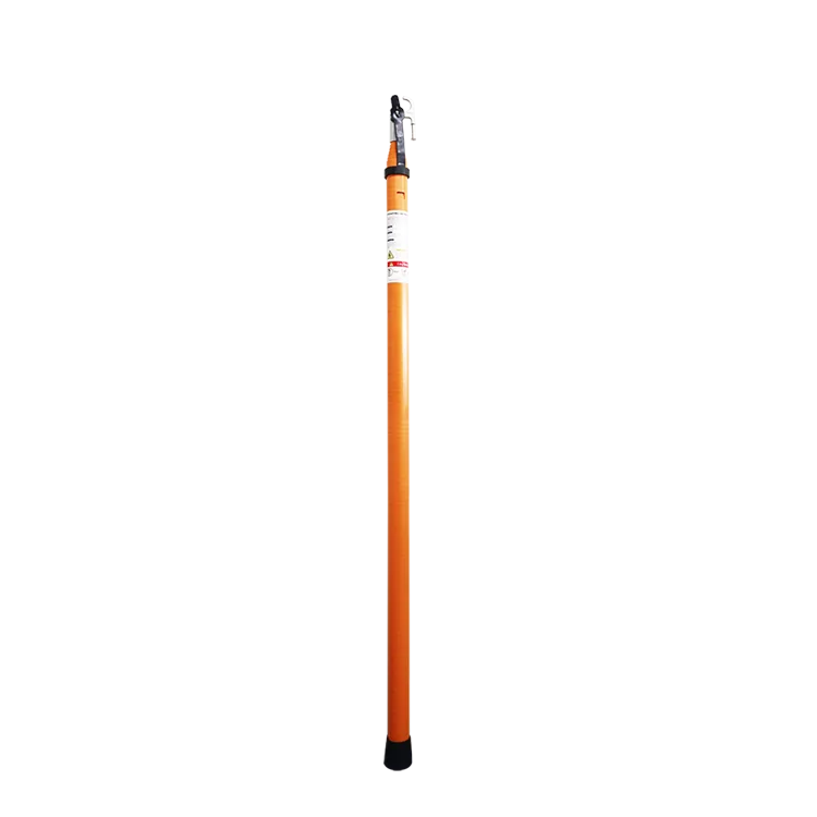 

IR-235 High Voltage Fiberglass Telescopic Insulated Operation 5M 10M Telescopic Triangle Hot Stick Rod