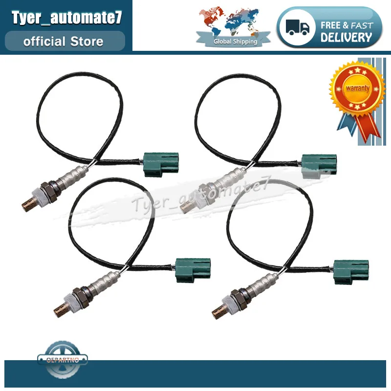 Sensor de oxígeno con sonda Lambda para coche, accesorio de medición de O2 para NISSAN Murano 234-4301 234-4296 226A1-AR210 22690-8J001, 3.5L V6, 2003