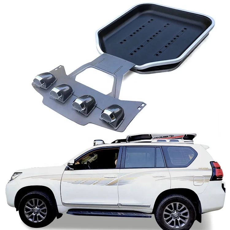 Multifunction Alloy Car Luggage Carrier Rack Roof for Prado