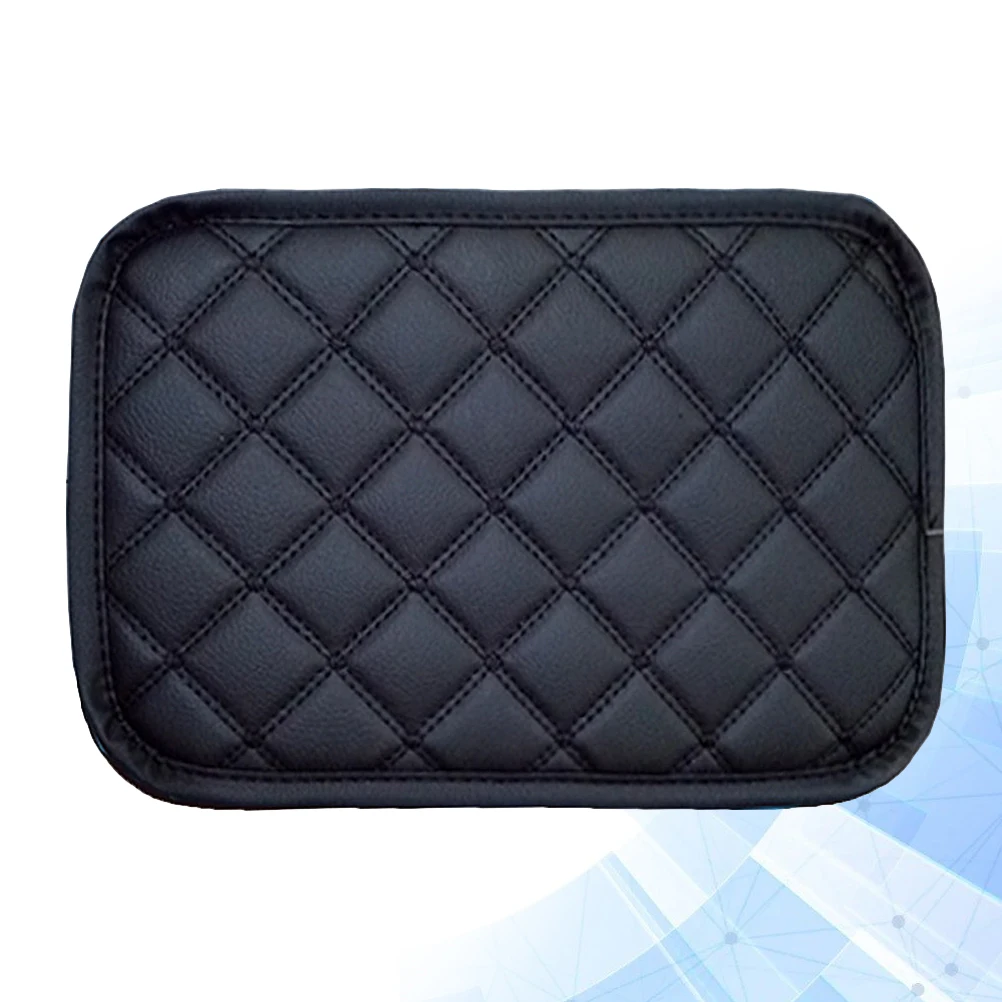 

Universal Armrest Box Pad Thickened Pu Armrest Mat Non-Slip Backing High-Density Sponge Comfort Fit For Original Car