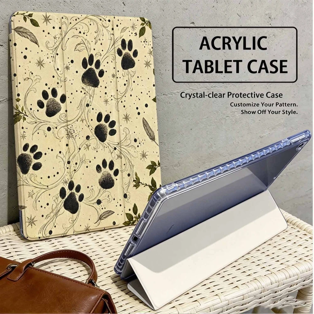 Kawaii Cream Hoodie Girl For Samsung Galaxy Tab A8 A9 A11 S6 S7 S8 S9 S10 S11 FE Plus Lite With Pen Slot Tablet Case