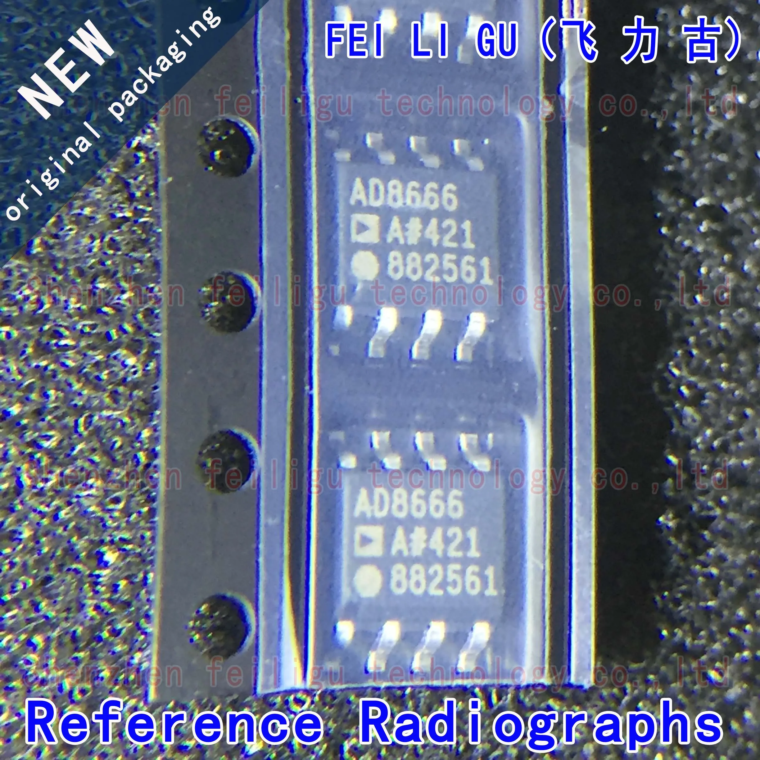 

1~30PCS 100% New Original AD8666WARZ-R7 AD8666WARZ AD8666WAR AD8666 Package:SOP8 RF Low Noise Amplifier chip