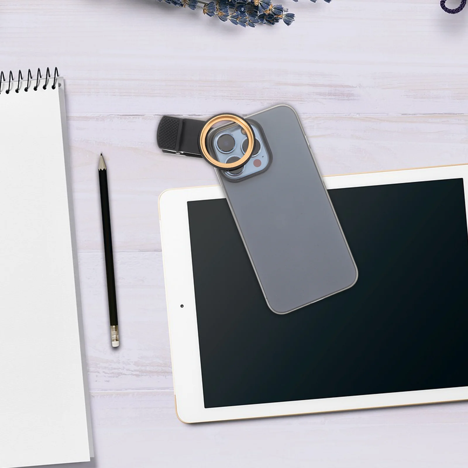 

Portable Universal Phone Lens Clip Large Clamp Camera Filter Holder Photography Tool Lightweight Practical Mobile Photography