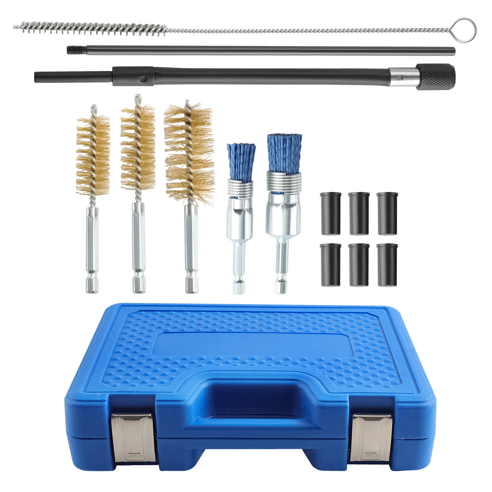 

Universal Injector Seat Brush Cleaner Cleaning Tool Kit for Diesel Engines