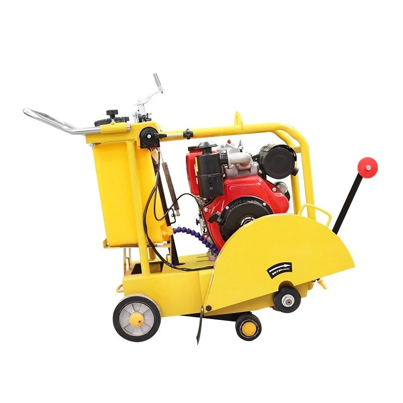 

Dual Power Optional Thickened Splash Cover Engineering Pavement Grooving Machine