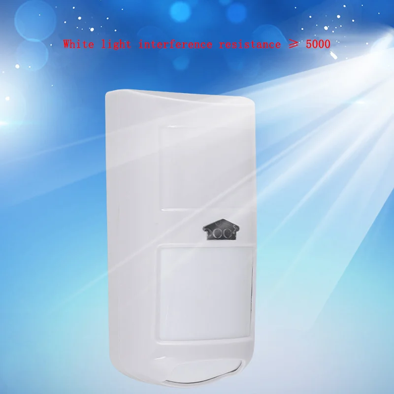 

Wide-angle PIR Motion Anti-theft Alarm System Smart Human Body Sensing Infrared Sensor Indoor Wired Microwave Dual Detector