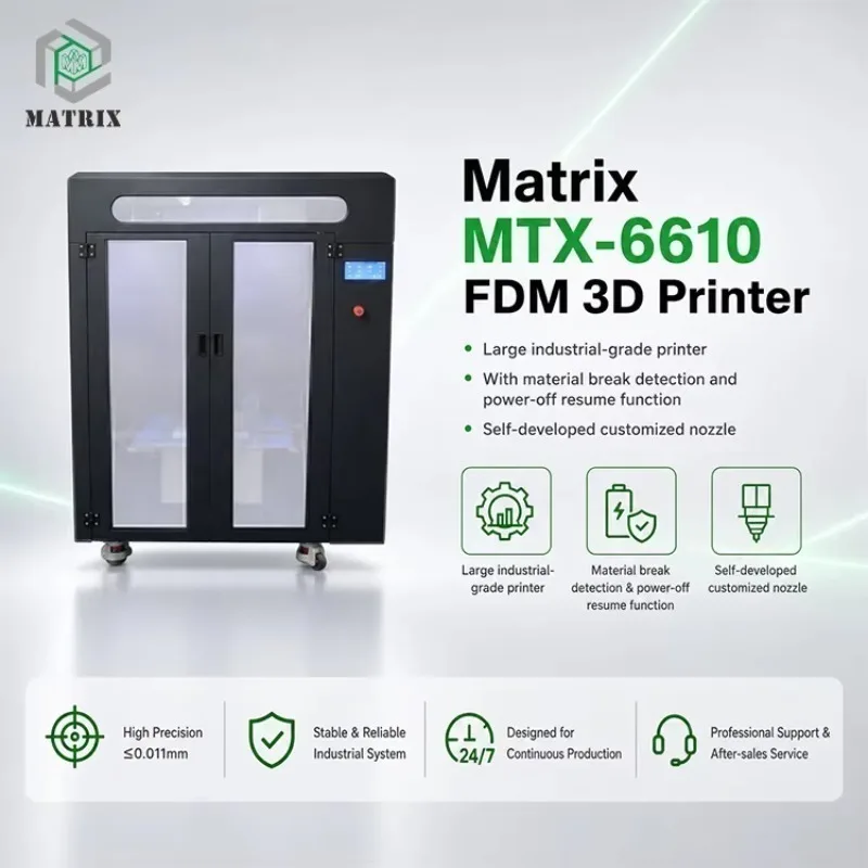 Enclosed Large Scale 3d Printer 600*600*1000mm Statue Sculpture FDM 3d Printer Equipment for Industrial Use