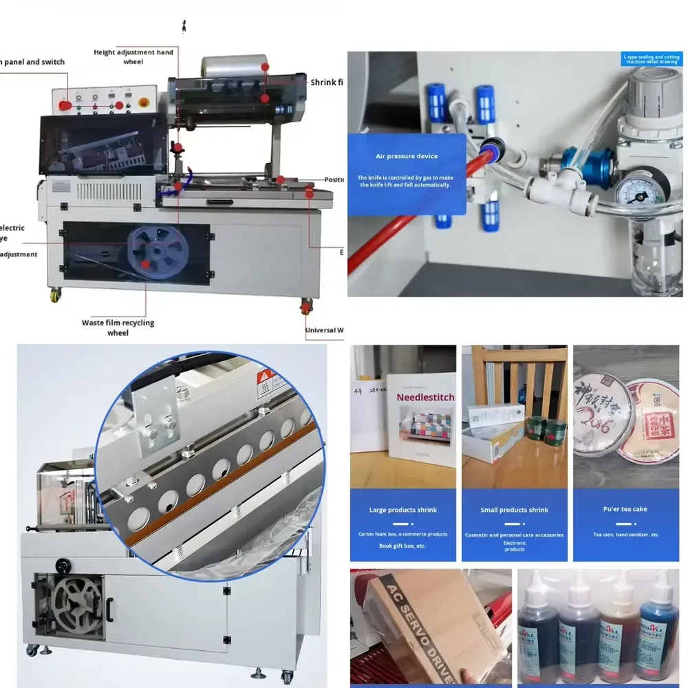 【2026】 Fully Automatic Electric Food Side Sealing Heat Shrink Packaging Multifunctional High-Accuracy Fast Machine Cutting