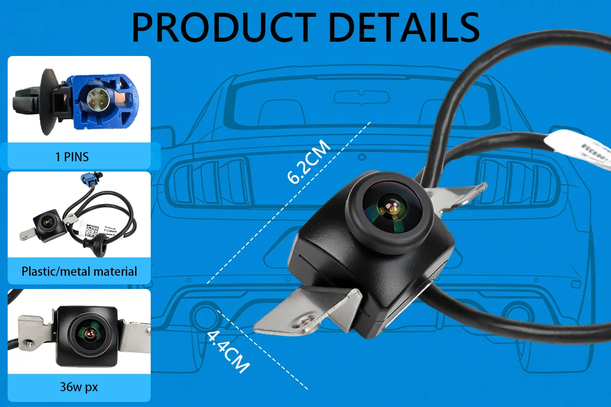 Parksensor-Rückfahrkamera 1061269-00-C für Tesla Model S X 2012-2021 Ersatz für 106126900C Rückfahrkamera – Detail 6