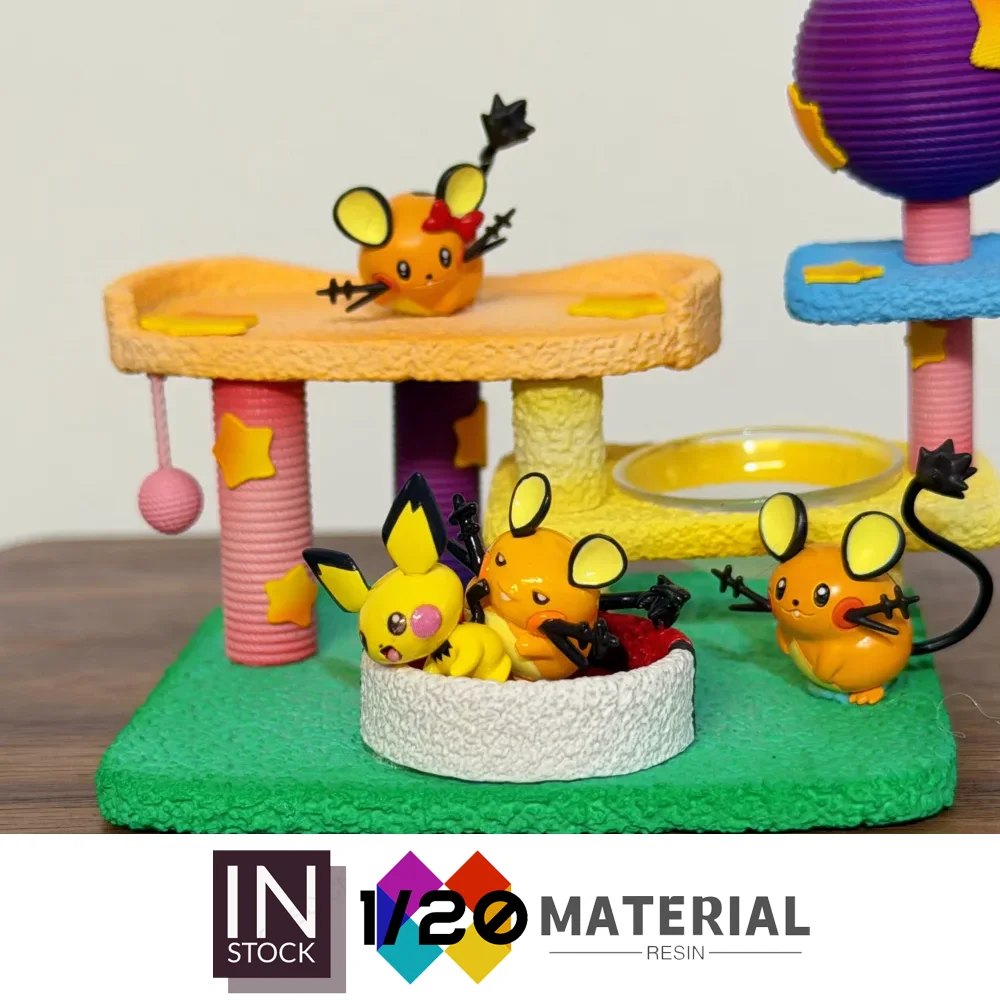 

[In Stock]1/20 Resin Scale World [PAND] – Pichu & Dedenne