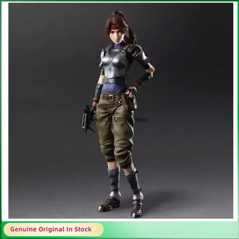 

Original SQUARE ENIX PLAY ARTS Final Fantasy VII Remake Jessie Rasberry PVC Action Figure Model Hobbies Collectibles Ornament