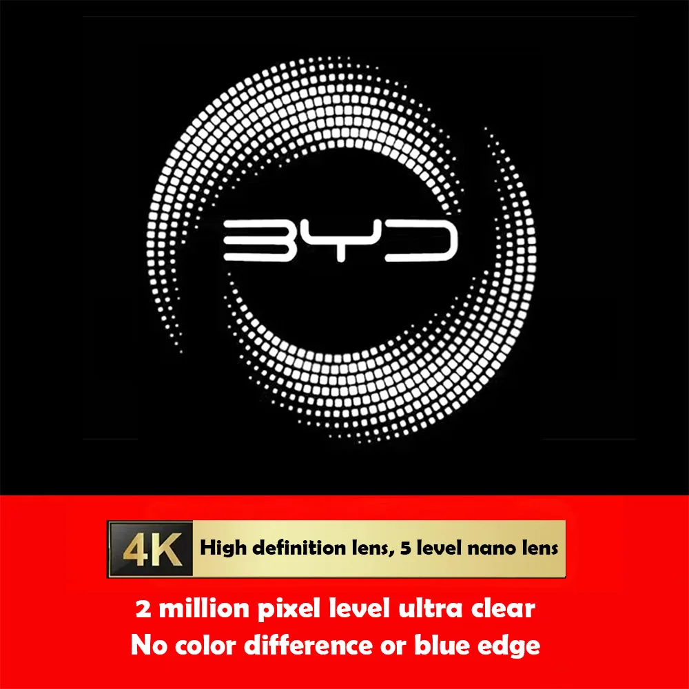 For BYD Sealion 07 EV 2024 2025 Car Welcome Light Door Projection Atmosphere Light Interior Modification Accessories view 4