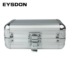 EYSDON 1.25 Inch Telescope Filter Storage Box Aluminum Made with Sponge Protective Laye (6 Card Slots)