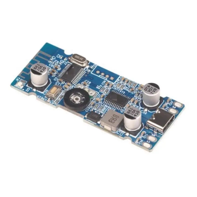 ABKQ-BT5.0 Amplifier Module 2.0 Stereo 2X6w Bluetooth Power Amplifier Board Powered 5V With Volume Adjustment