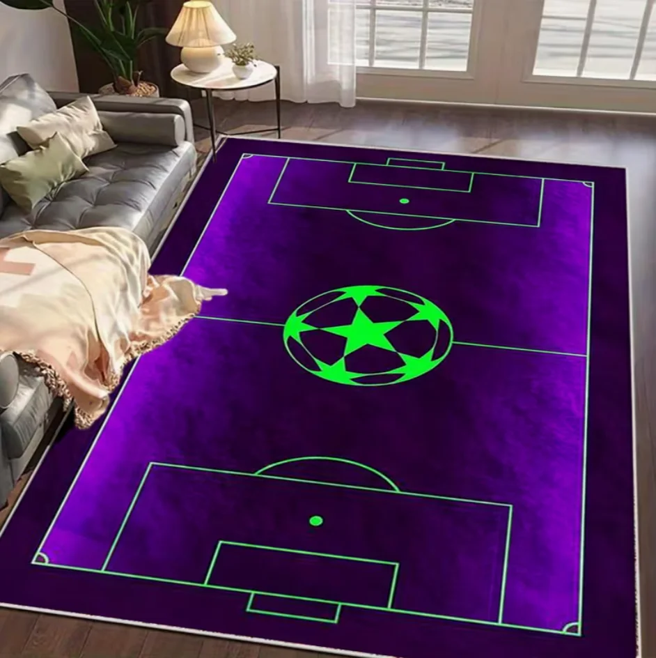 Table Tennis European Championship - Soccer Field Rug with Champions League