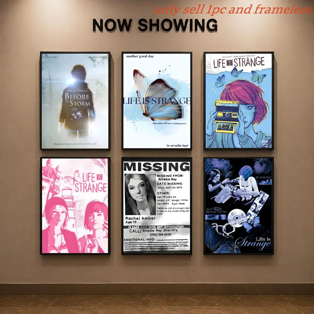 Poster artistico del gioco L-Life Is Strange For Love, Stampe da Galleria, Decorazione per la Casa, Dipinto per Soggiorno