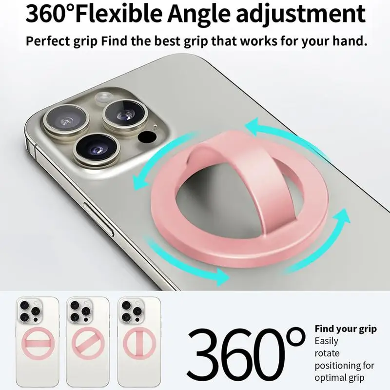 Magnetic Ring For IPhone 15 14 13 12Pro Androiid Phones Plate Sticker Rings For Wireless Charger Stand Magnetic Phone Grip image 3