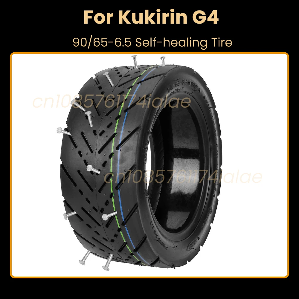 

90/65-6.5 Gel Self-repairing Tire Vacuum Tire for Kukirin G4 Electric Scooter Jelly TyreTubeless Road Tyre Parts