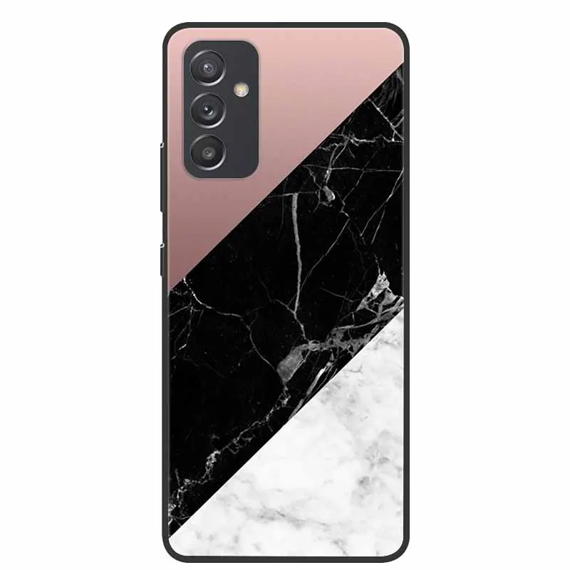 Case For Samsung Galaxy M23 Marble Silicone Back Cover For Samsung M23 5G  TPU Soft PhoneFunda Shockproof SM-M236B Bumper Coque